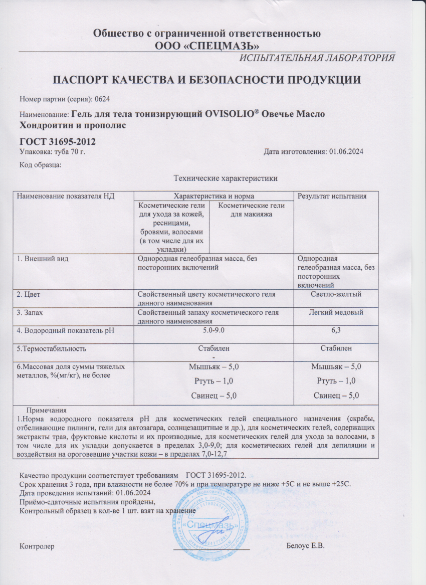 Паспорт №062024